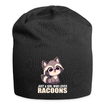 Raccoons Raccoon - Jersey Beanie - black - Front