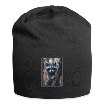 Raccoons Raccoon - Jersey Beanie - black - Front