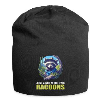 Raccoons Raccoon - Jersey Beanie - black - Front