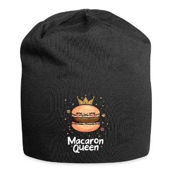 Macaron lovers Macaron Baker - Jersey Beanie - black - Front