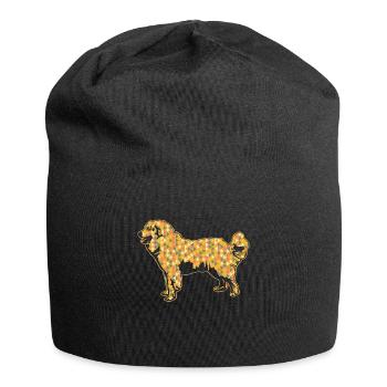 Great Pyrenees Geometric - Jersey Beanie - black - Front