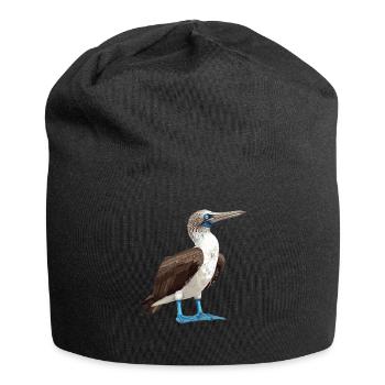 Fou à pieds bleus - Bonnet en jersey - noir - Devant