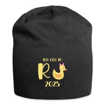 Ente Rente 2025 Pension Ruhestand Opa Oma Rentner - Jersey-Beanie - Schwarz - Vorne