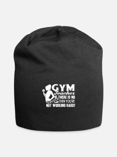 Gym Teacher Sweat Gym Teacher - Jersey Beanie - black