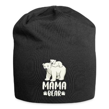 Mama Bear - Jersey Beanie - black - Front