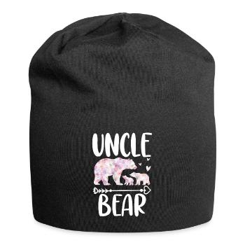 Uncle Bear - Jersey Beanie - black - Front