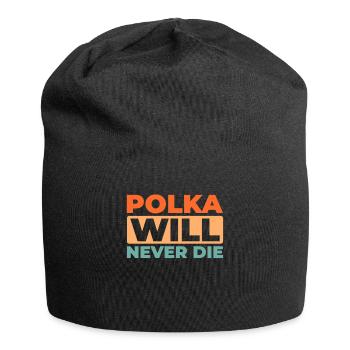 Akkordeon - Jersey-Beanie - Schwarz - Vorne