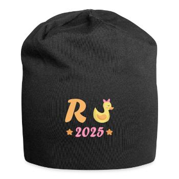 Canard Pension 2025 Pension Retraite Grand-père Mamie Retraité - Bonnet en jersey - noir - Devant