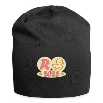Duck Pension 2025 Pension Retirement Grandpa Grandma Pensioner - Jersey Beanie - black - Front