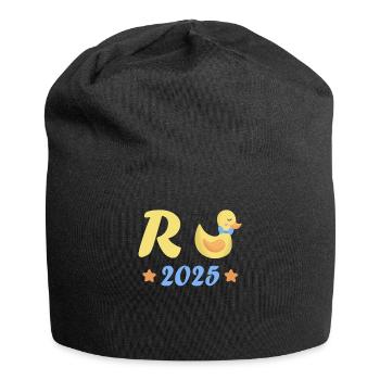 Duck Pension 2025 Pension Retirement Grandpa Grandma Pensioner - Jersey Beanie - black - Front
