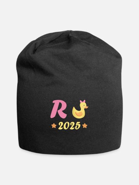 Ente Rente 2025 Pension Ruhestand Opa Oma Rentner - Jersey-Beanie - Schwarz