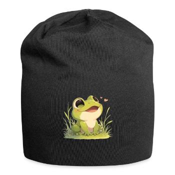 Frog Frogs - Jersey Beanie - black - Front