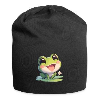 Frog Frogs - Jersey Beanie - black - Front
