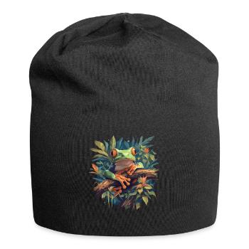 Frog Frogs - Jersey Beanie - black - Front