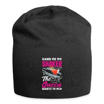 Funny Bartender Saying Bartender Gift - Jersey Beanie - black - Front