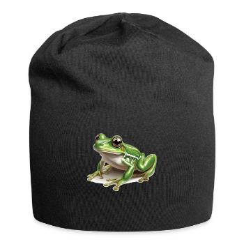 Frog Frogs - Jersey Beanie - black - Front
