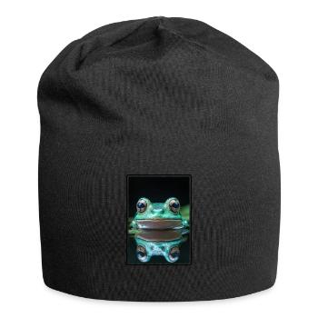 Frog Frogs - Jersey Beanie - black - Front