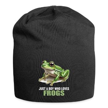 Frog Frogs - Jersey Beanie - black - Front