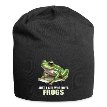 Frog Frogs - Jersey Beanie - black - Front