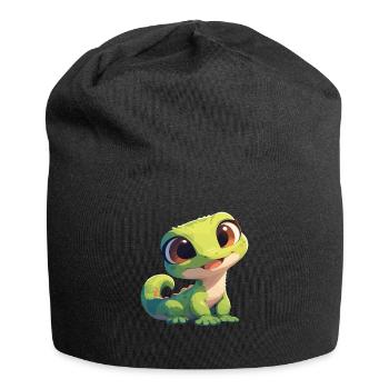 Geckos Gecko - Bonnet en jersey - noir - Devant