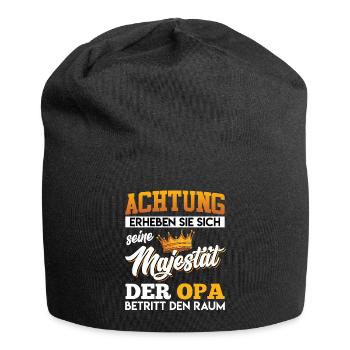 Opi ACHTUNG ERHEBEN SIE SICH MAJESTÄT DER - Jersey-Beanie - Schwarz - Vorne