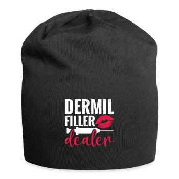 Cosmetic Nurse Dermil Filler Dealer - Jersey-Beanie - Schwarz - Vorne
