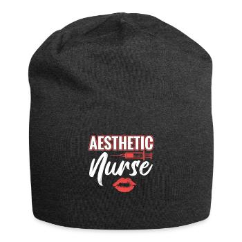 Aesthetic Nurse I'm Not A - Jersey Beanie - charcoal grey - Front