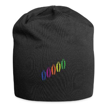 Lustiger Barkeeper Spruch Barkeeper Geschenk - Jersey-Beanie - Schwarz - Vorne
