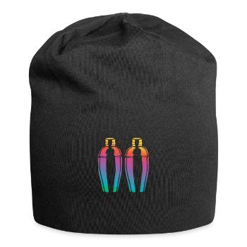 Funny Bartender Saying Bartender Gift - Jersey Beanie - black - Front