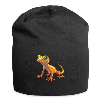 Geckos Geckos - Bonnet en jersey - noir - Devant