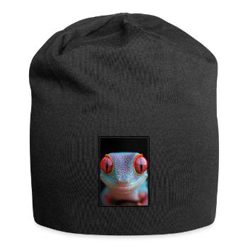 Geckos Geckos - Bonnet en jersey - noir - Devant