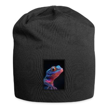 Geckos Geckos - Bonnet en jersey - noir - Devant