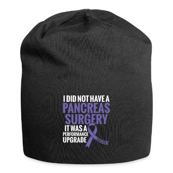 Je n’ai pas eu de chirurgie du pancréas, c’est - Bonnet en jersey - noir - Devant