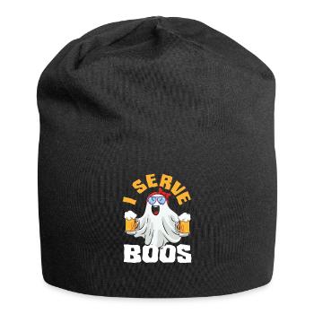 Lustiger Barkeeper Spruch Barkeeper Geschenk - Jersey-Beanie - Schwarz - Vorne