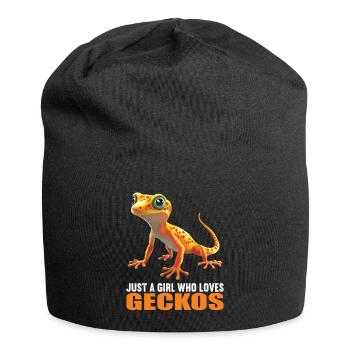 Geckos Geckos - Bonnet en jersey - noir - Devant