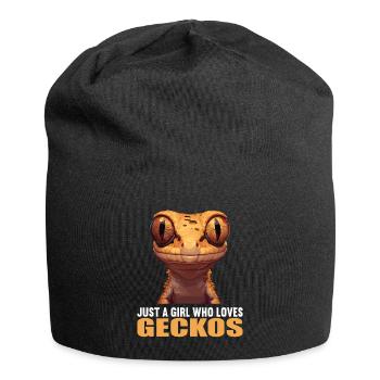 Geckos Geckos - Bonnet en jersey - noir - Devant