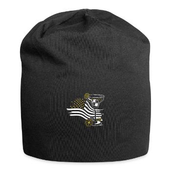 Lustiger Barkeeper Spruch Barkeeper Geschenk - Jersey-Beanie - Schwarz - Vorne