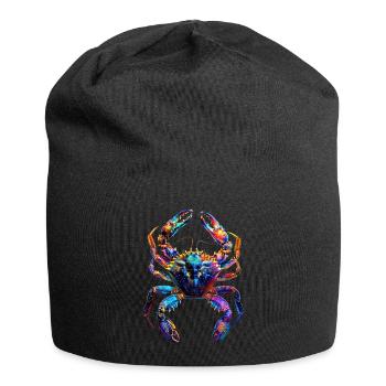 Krabbe - Jersey-Beanie - Schwarz - Vorne