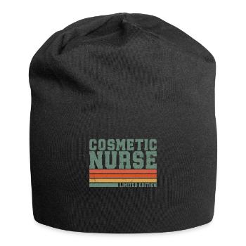 Aesthetic Nurse Cosmetic Nurse - Jersey Beanie - black - Front