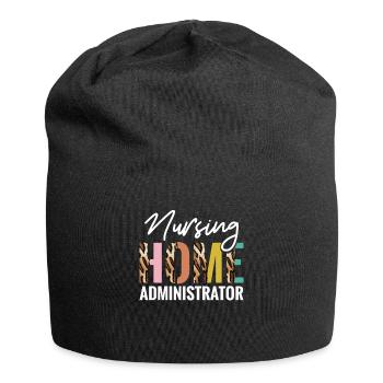 Nursing Home Administrators - Jersey Beanie - black - Front
