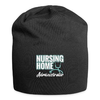 Nursing Home Administrators - Jersey Beanie - black - Front