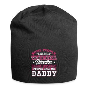 Technical Director Technical Director Daddy - Jersey Beanie - black - Front