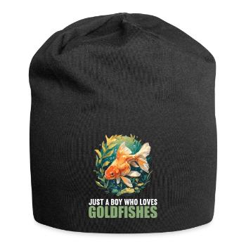 Goldfische Goldfisch - Jersey-Beanie - Schwarz - Vorne