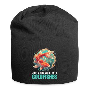 Goldfische Goldfisch - Jersey-Beanie - Schwarz - Vorne