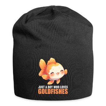 Goldfische Goldfisch - Jersey-Beanie - Schwarz - Vorne