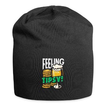 Lustiger Barkeeper Spruch Barkeeper Geschenk - Jersey-Beanie - Schwarz - Vorne