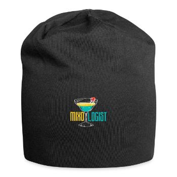 Lustiger Barkeeper Spruch Barkeeper Geschenk - Jersey-Beanie - Schwarz - Vorne