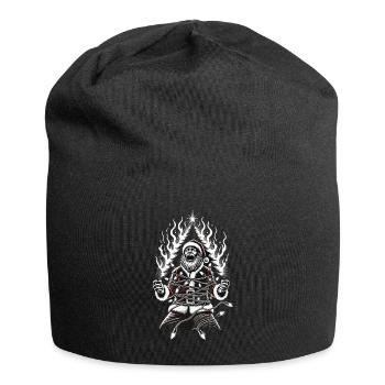 Christmas Electrocution Horror Humor Design - Jersey Beanie - black - Front