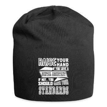 Dental Assistant Love A Dental Assistant - Jersey Beanie - black - Front
