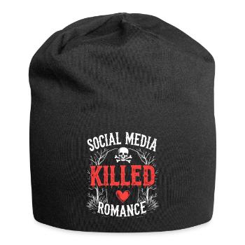 Relationship Drama - Social Media - Jersey Beanie - black - Front